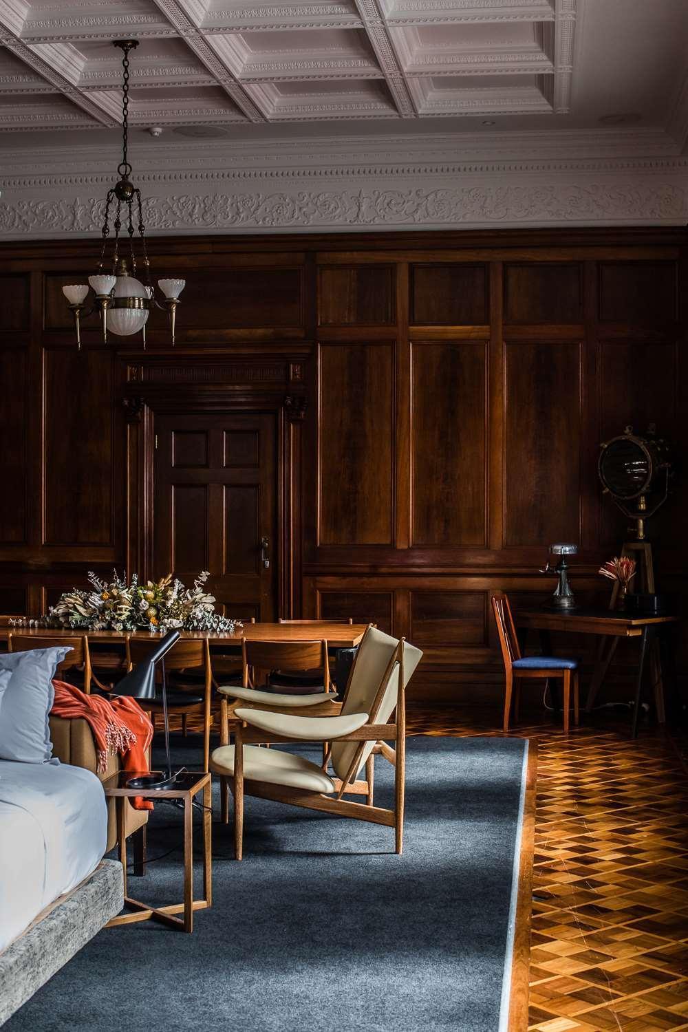 The Old Clare By Ode Hotels Sidney Exterior foto The interior of the library